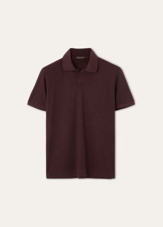 Camisa polo aberta