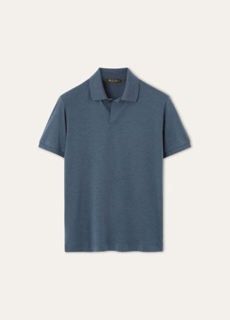 Camisa polo aberta
