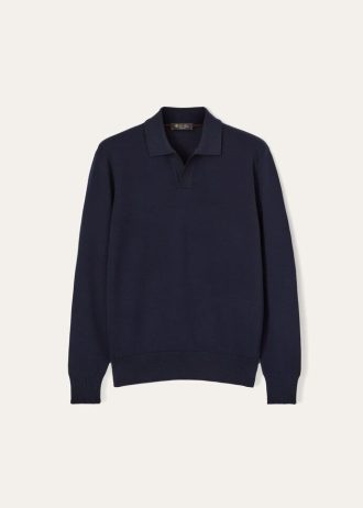 Camisa polo sem botões