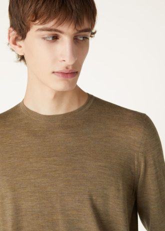 Camiseta de gola redonda