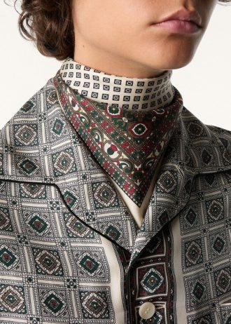 Foulard com Borda Chaco 60 x 60