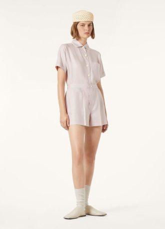 Len Pijamas Shorts