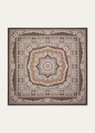 Lençol de majólica floral 90 x 90