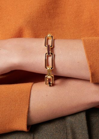 Pulseira de corrente de elos